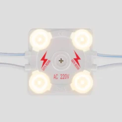 Módulo LED cuadrado para rótulos - 3.6W - 220V AC - IP65 - 165º