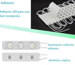 Módulo LED para rotulación 2.5W directos a 230V IP65 120º