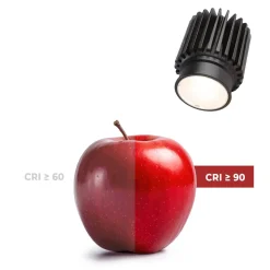 Módulo LED 15W para aro downlight MR16/GU10 - 45º - CRI 90