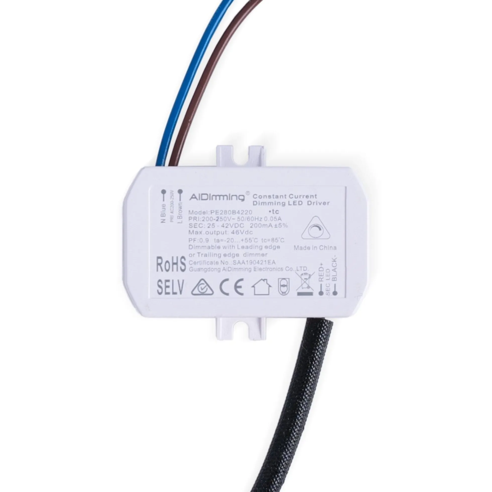 Módulo LED 7W para aro downlight MR16/GU10 - Regulable por TRIAC - 45º - CRI 90