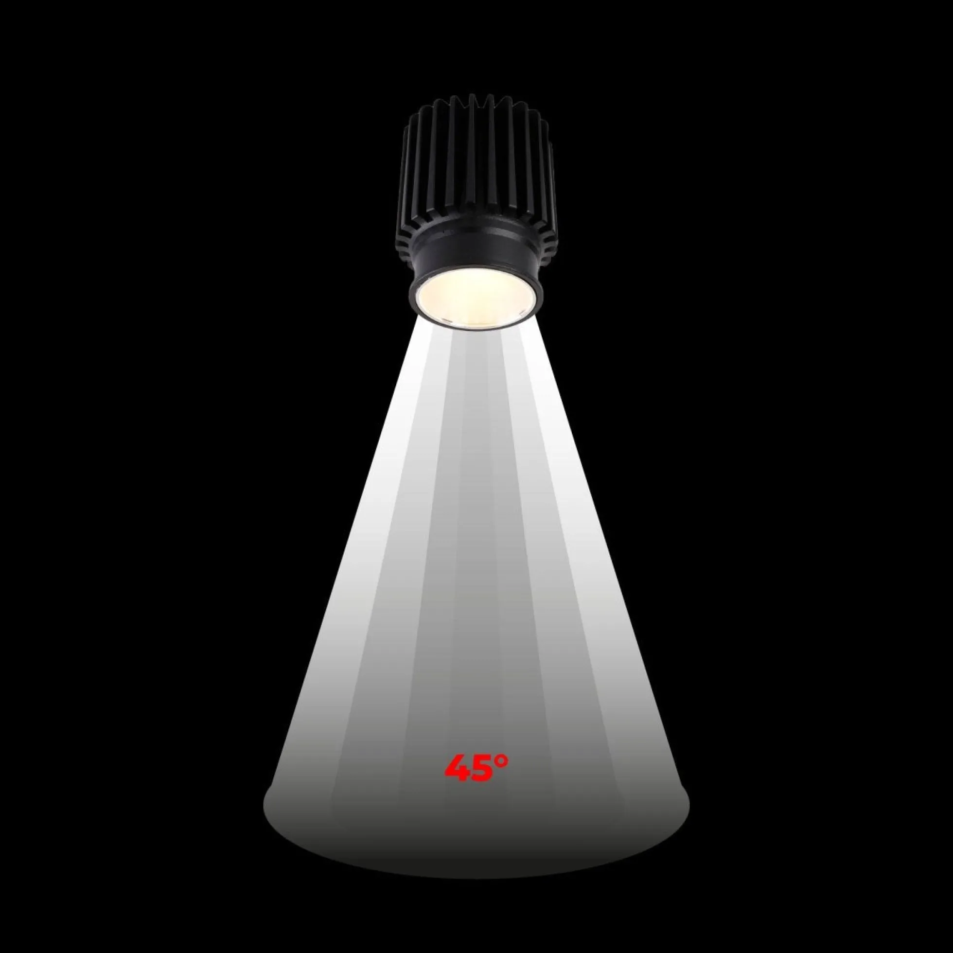 Módulo LED 7W para aro downlight MR16/GU10 - Regulable por TRIAC - 45º - CRI 90