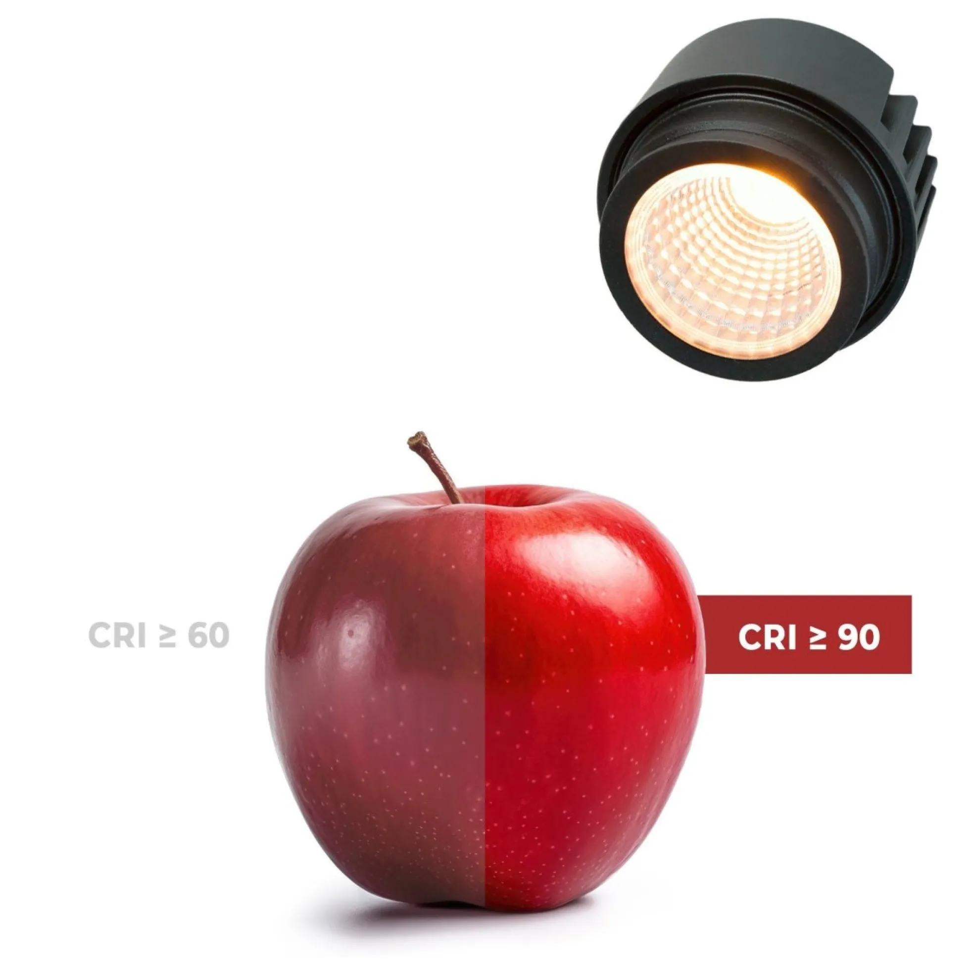 Módulo LED 7W para aro downlight MR16/GU10 - Regulable por DALI - 45º - CRI 90