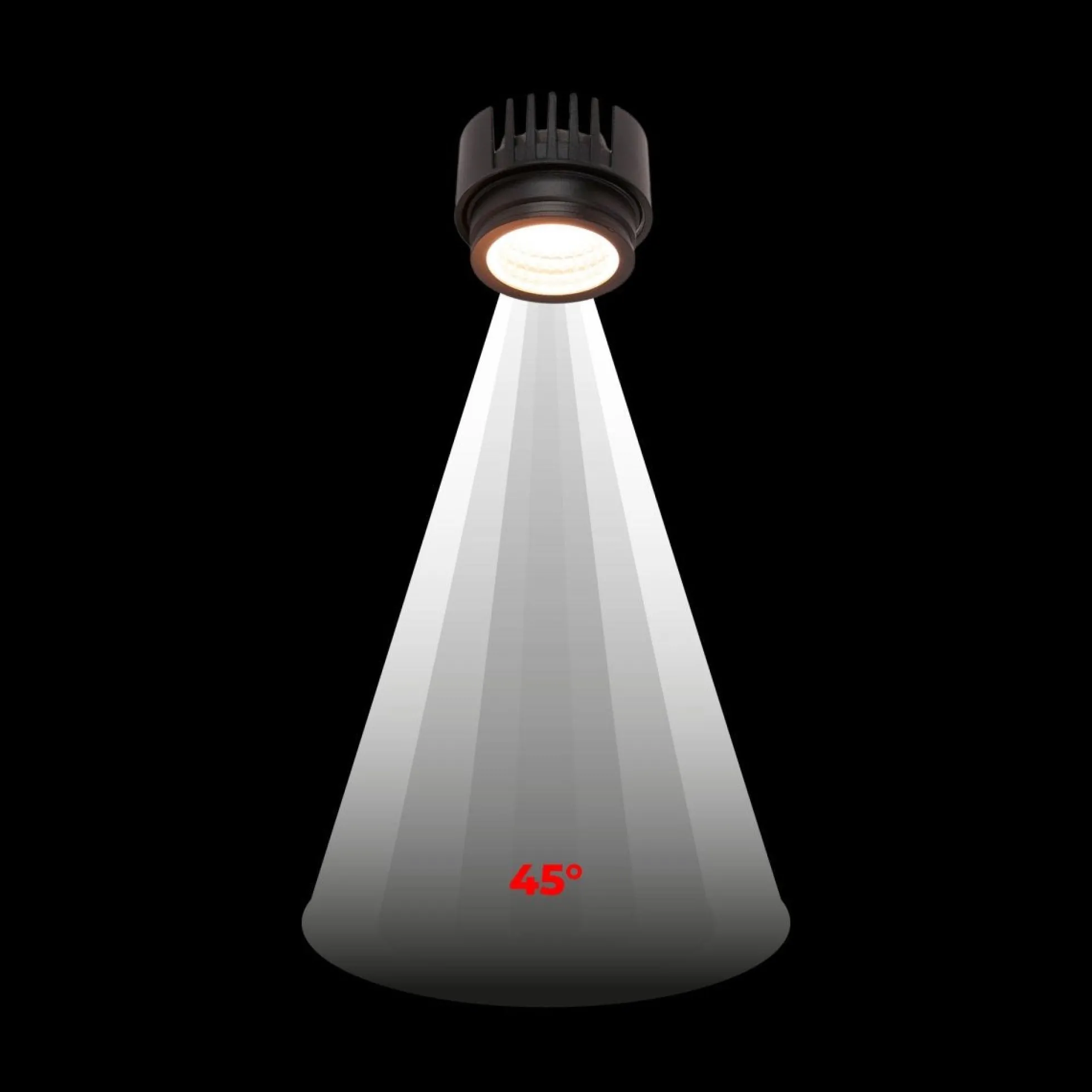 Módulo LED 7W para aro downlight MR16/GU10 - Regulable por DALI - 45º - CRI 90