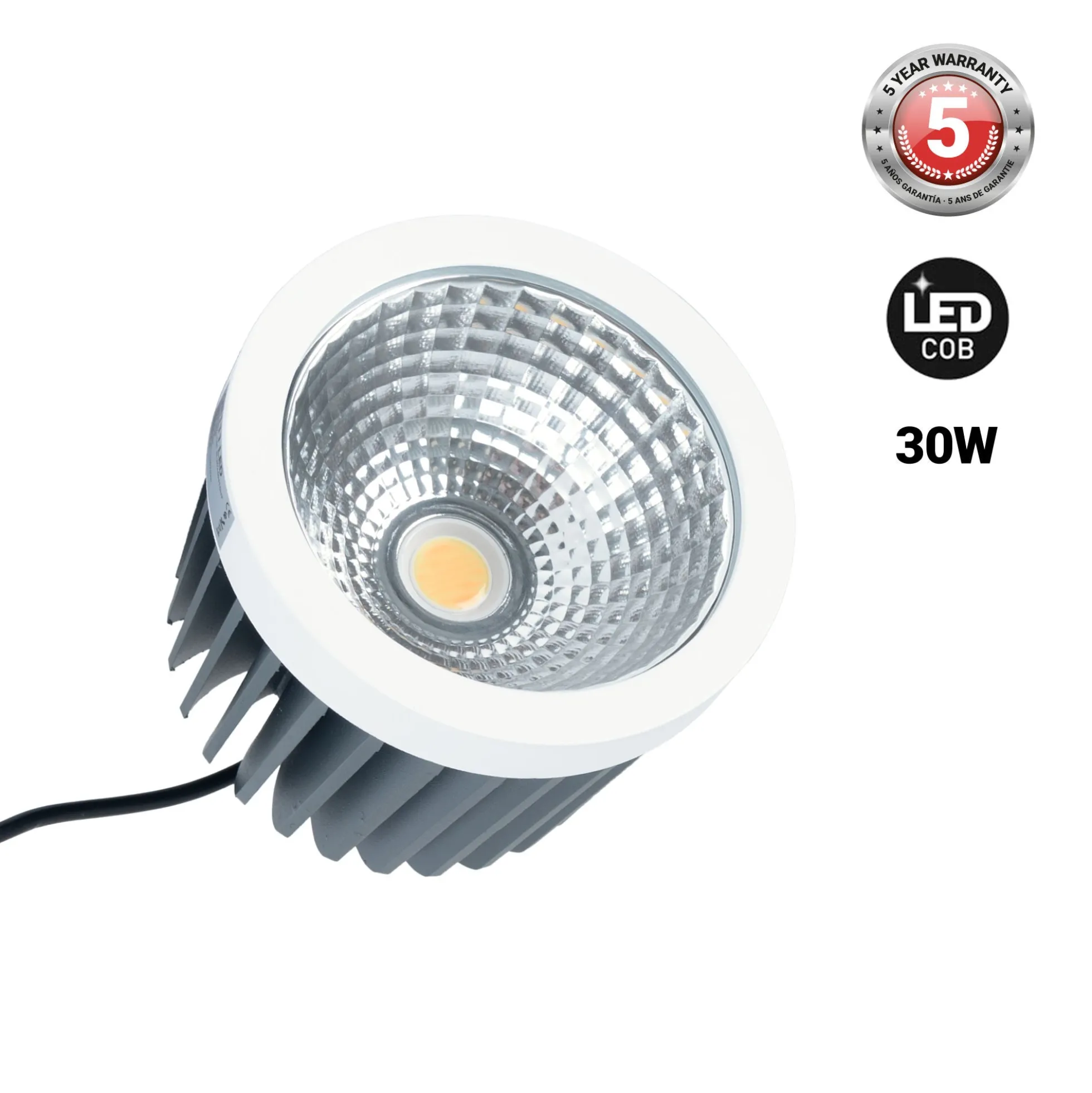 Módulo LED 30W QR111- CCT - Driver externo - 60° - CRI 90