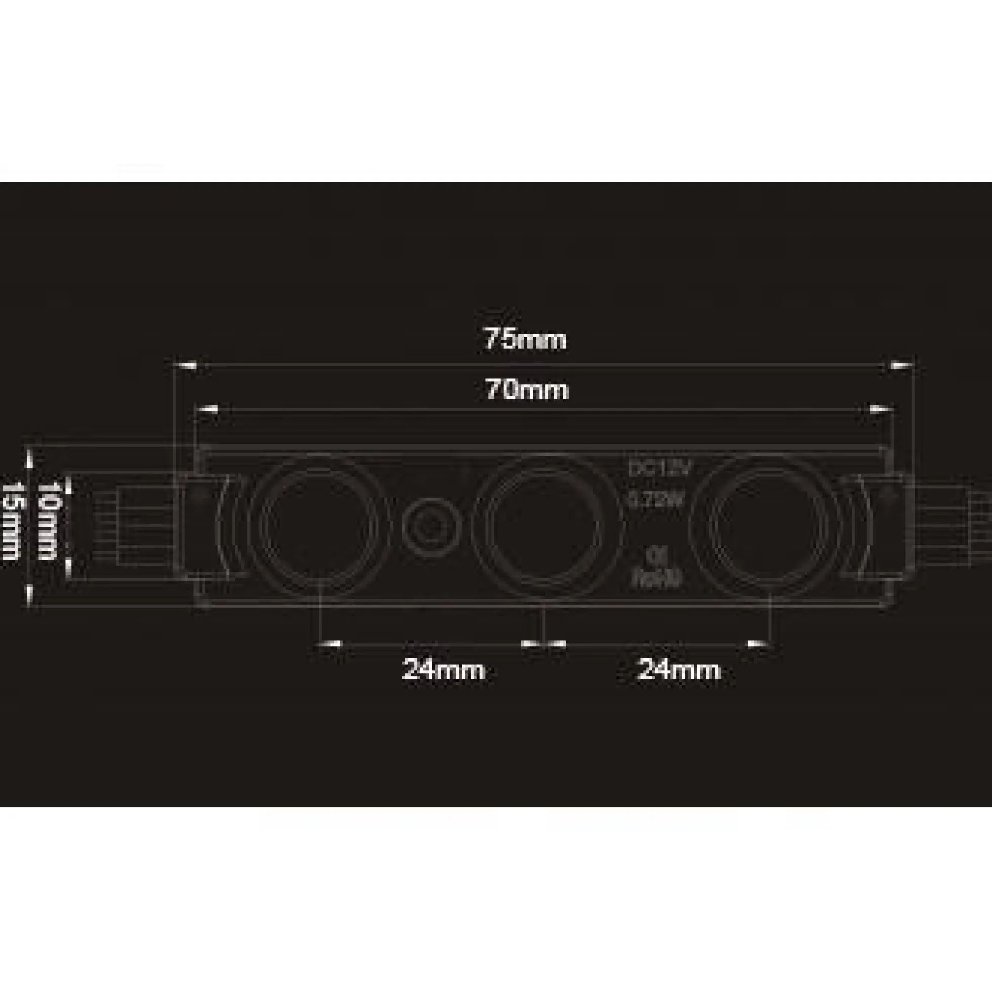 Módulos LED RGB para rotulación de 0.72W 12V-DC IP65 140º