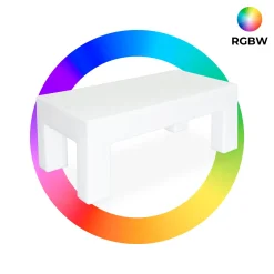 Mesa de centro LED RGBW - 20W - Recargable