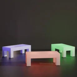 Mesa de centro LED RGBW - 20W - Recargable
