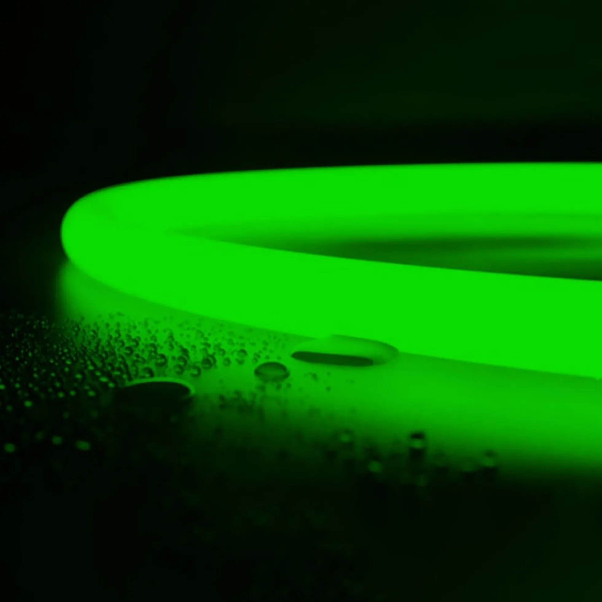 Neón LED flexible circular RGB - 24 V - Instalación sobre superficie - Ø20mm - 5 metros - 22W/m - Kit completo - IP67