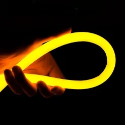 Neón LED flexible circular RGB - 24 V - Instalación sobre superficie - Ø20mm - 5 metros - 22W/m - Kit completo - IP67