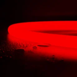 Neón LED flexible circular RGB - 24 V - Instalación sobre superficie - Ø20mm - 5 metros - 22W/m - Kit completo - IP67