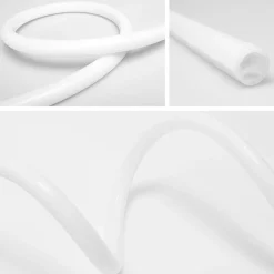 Neón LED flexible circular RGB - 24 V - Instalación sobre superficie - Ø20mm - 5 metros - 22W/m - Kit completo - IP67