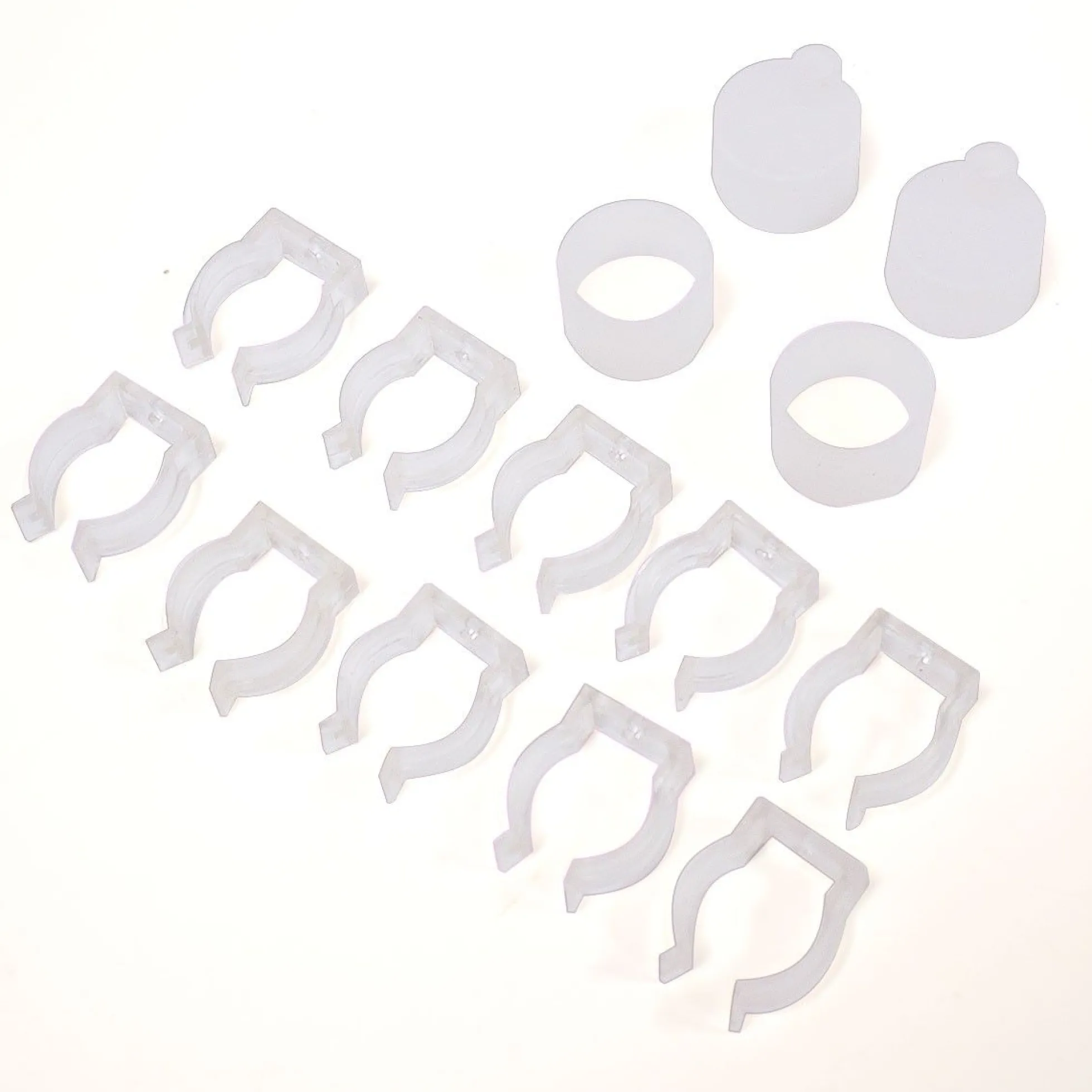 Neón LED flexible circular RGB - 24 V - Instalación sobre superficie - Ø20mm - 5 metros - 22W/m - Kit completo - IP67