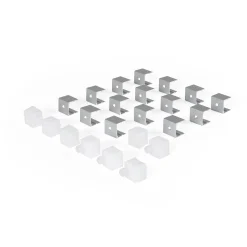 Neón LED flexible 3D  24V DC - 16x16mm - 5 metros - Kit completo - 12W/m - IP67 - Curvatura vertical y horizontal