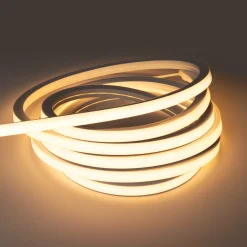 Neón LED flexible 3D  24V DC - 16x16mm - 5 metros - Kit completo - 12W/m - IP67 - Curvatura vertical y horizontal