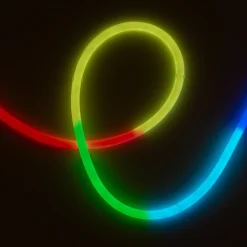 Neón LED flexible RGB inteligente IC - 360º circular - Ø22mm - 4 metros - 12V DC - 28W/m - IP65