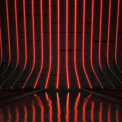 Neón LED flexible RGB 24V DC- 12X12mm - 10 metros - Kit completo - 11W/m - IP67 - Curvatura vertical