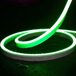 Neón LED flexible RGB 24V DC - 10X18mm - 10 metros - Kit completo - 11W/m - IP67 - Curvatura lateral