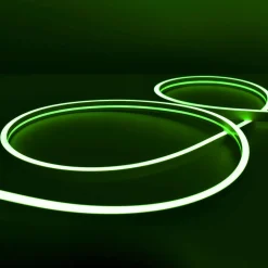 Neón LED flexible RGB 24V DC - 10X18mm - 10 metros - Kit completo - 11W/m - IP67 - Curvatura lateral