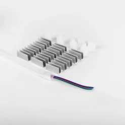 Neón LED flexible RGB 24V DC - 13X6mm - 5 metros - Kit completo - 11W/m - IP67 - Curvatura lateral