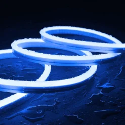 Neón LED flexible 24V DC - 4x10mm - 5 metros - Kit completo - IP67 - 11W/m - Curvatura lateral