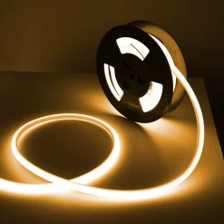 Neón LED flexible 24V DC - 12x12mm - 10 metros - Kit completo - 11W/m - IP67 - Curvatura vertical