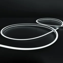Neón LED flexible 24V DC - 10x18mm - 10 metros - Kit completo - 11W/m - IP67 - Curvatura lateral