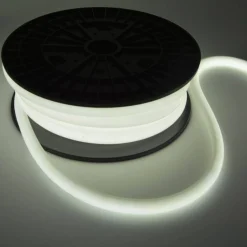 Neón LED flexible 24V DC - 12x12mm - 10 metros -  Kit completo - 180 LED/m - 12W/m - IP65 - Curvatura vertical