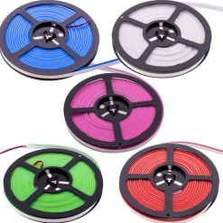 Neón LED Flexible 24V DC - 4x10mm - 5 metros - 13W/m - 120 LED/m - IP67 - Curvatura lateral