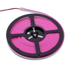 Neón LED Flexible 24V DC - 4x10mm - 5 metros - 13W/m - 120 LED/m - IP67 - Curvatura lateral