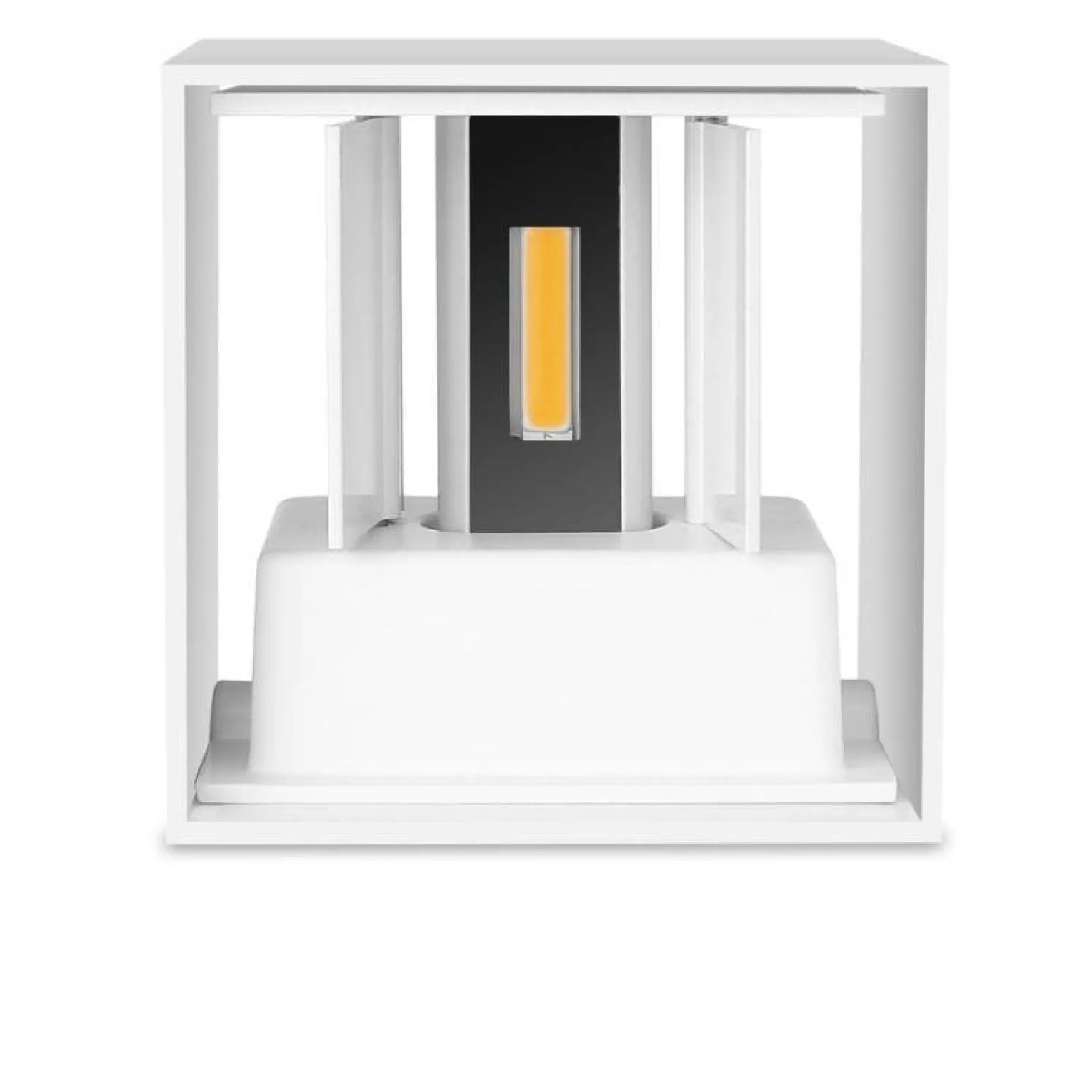 Pack de 2 Apliques de pared "KURTIN" 6W apertura de luz regulable