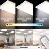 Pack de 2 paneles LED slim CCT regulable con mando - 60x60cm - 40W