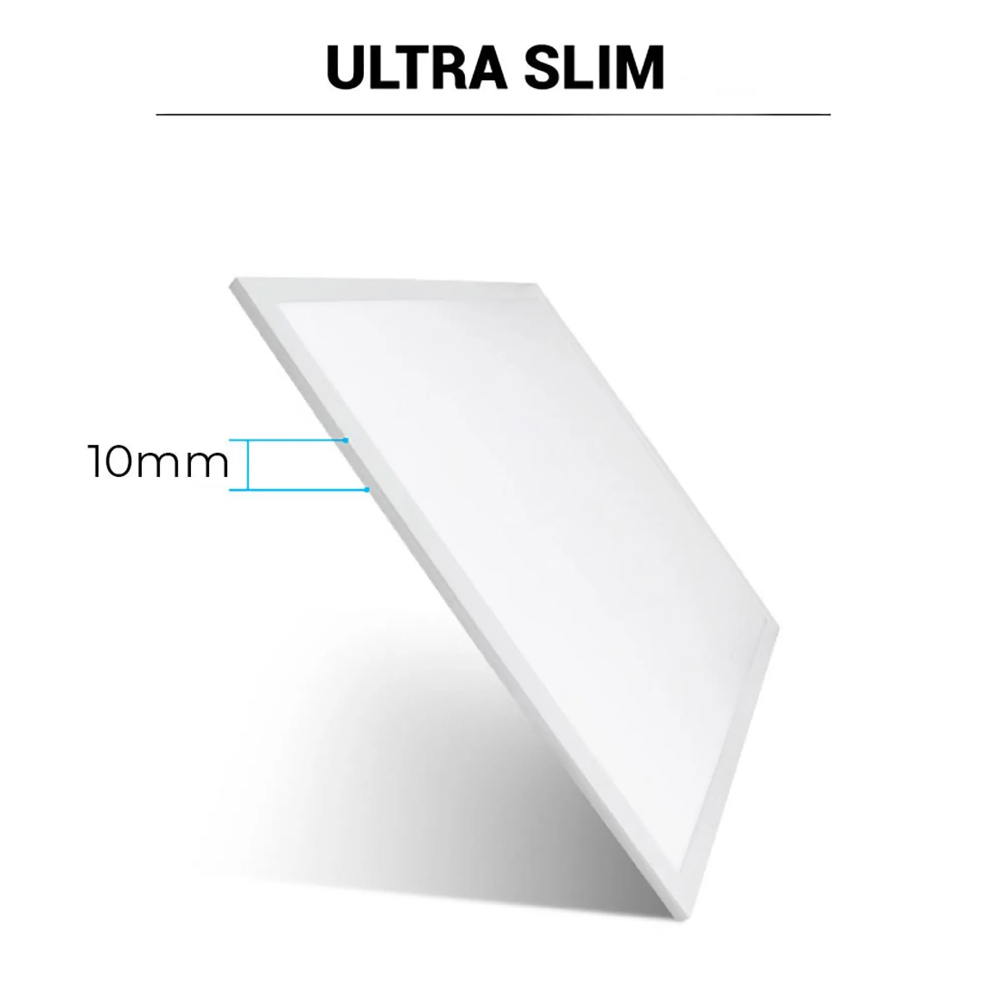 Pack de 4 paneles LED slim CCT regulable con mando - 60x60cm - 40W