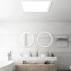 Pack de 12 paneles LED slim 60X60 cm - Driver Philips - 44W - UGR19 - IP40