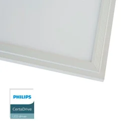 Pack de 2 paneles LED slim 120X30 cm -  Driver Philips - 44W - UGR19 - IP40