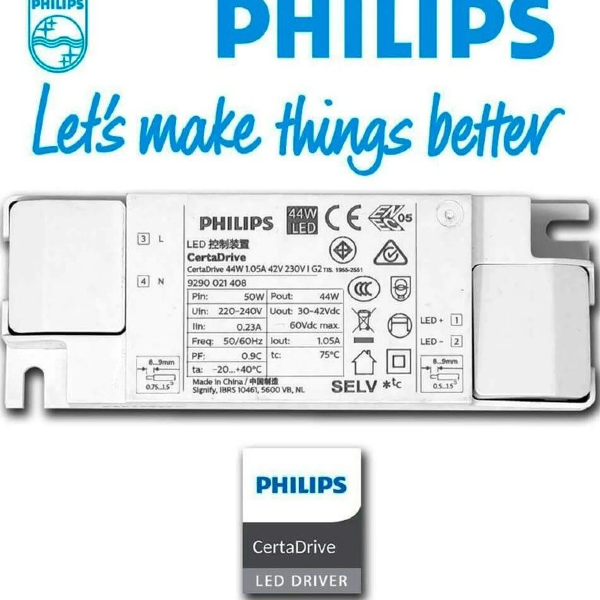 Pack de 10 paneles LED slim 120X30 cm - Driver Philips - 44W - UGR19 - IP40