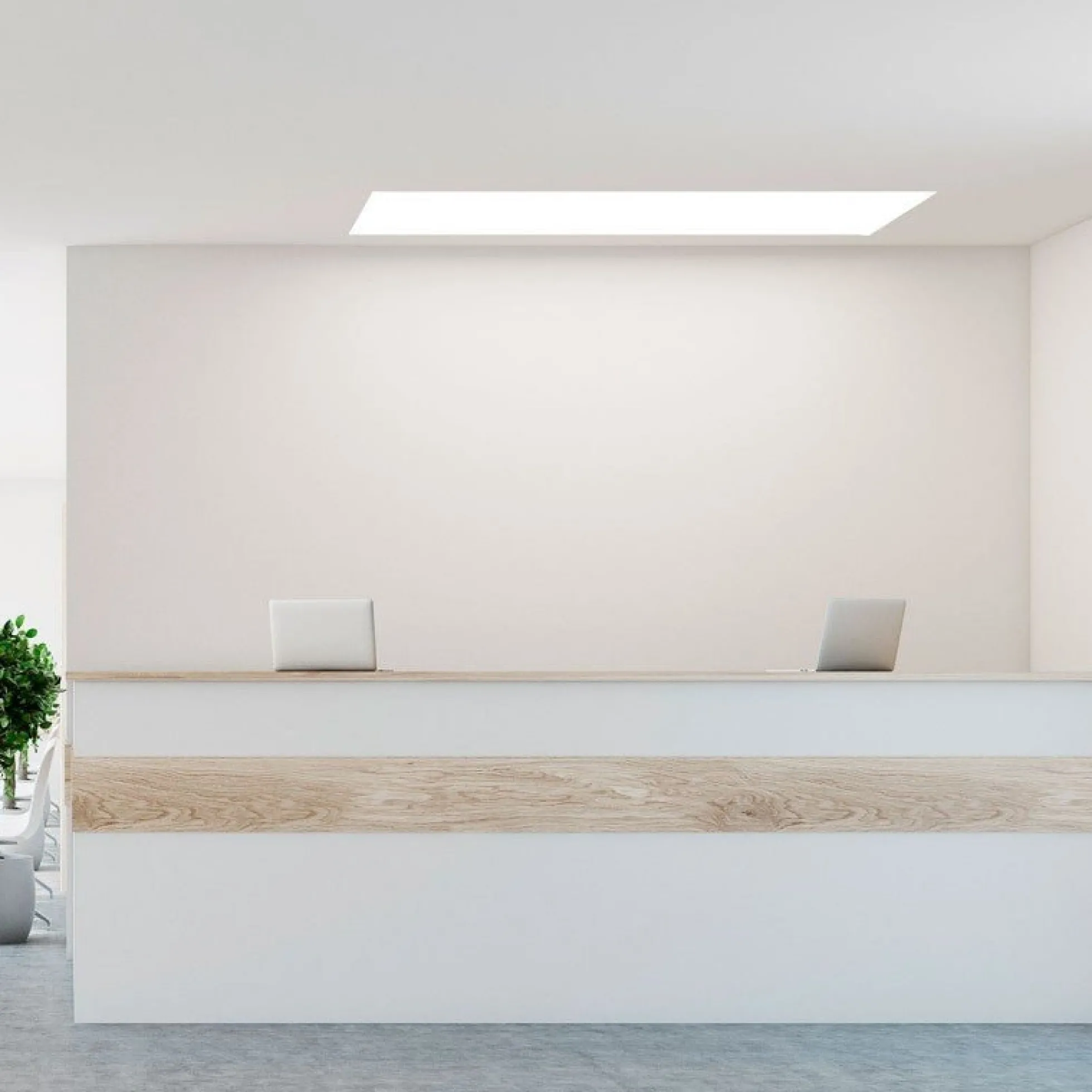 Pack de 12 paneles LED slim 120X30 cm - Driver Philips - 44W - UGR19 - IP40