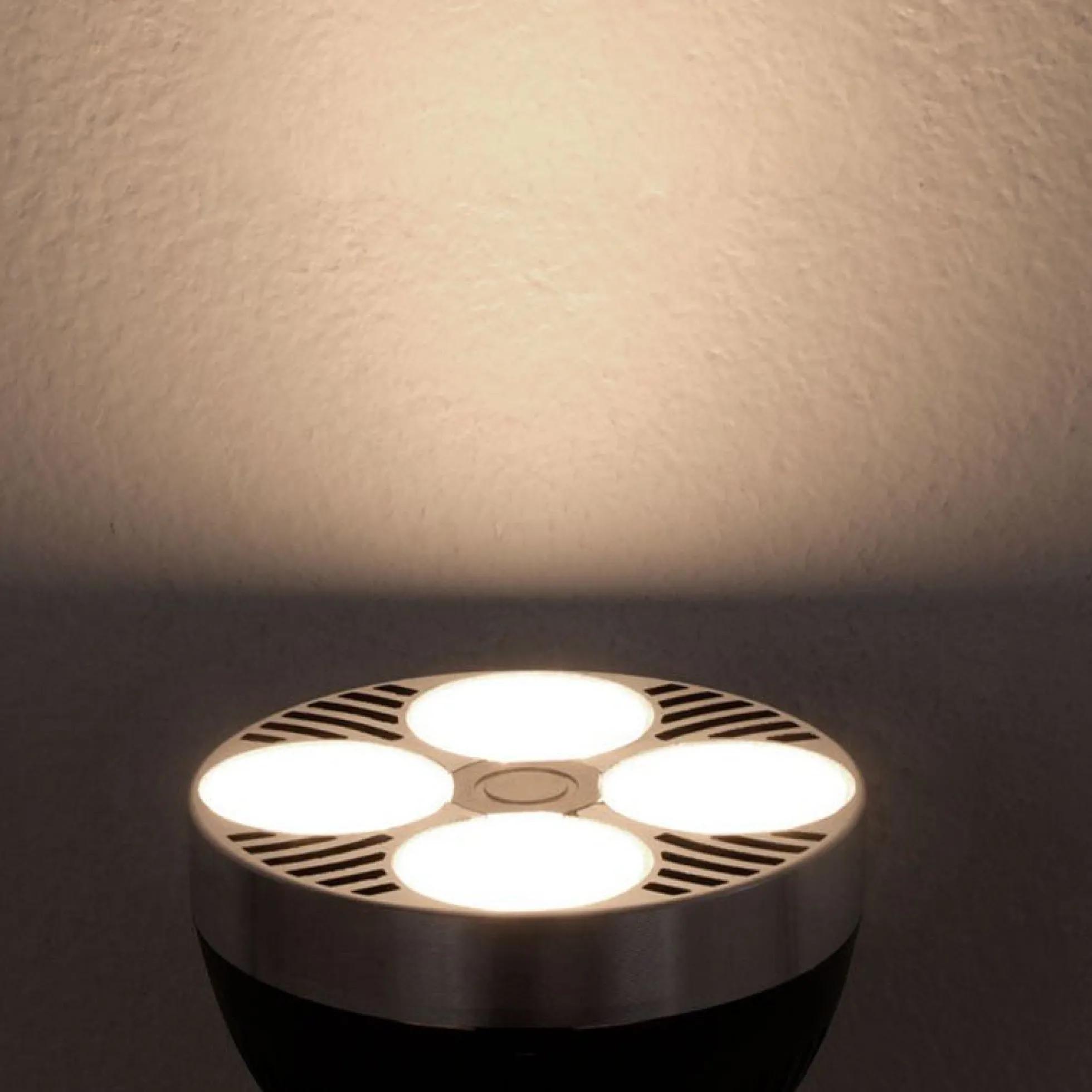 Pack Foco de carril monofásico orientable "CINEMA" con Bombilla LED PAR30 E27