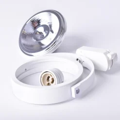 Pack Foco LED de carril monofásico + Bombilla LED AR111 GU10