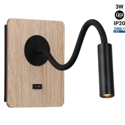 Pack x 2 - Aplique de pared flexible para lectura 