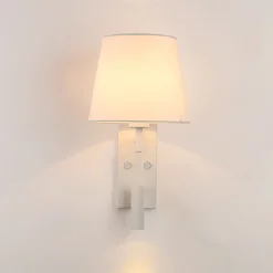 Pack x 2 - Aplique de pared para lectura con foco LED 