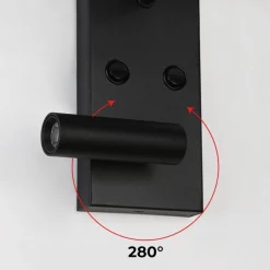 Pack x 2 - Aplique de pared para lectura con foco LED 