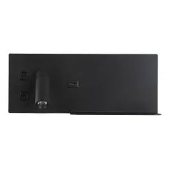 Pack x 2 - Aplique de pared para lectura con puerto USB 