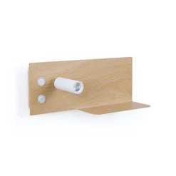 Pack x 2 - Aplique de pared para lectura con puerto USB 