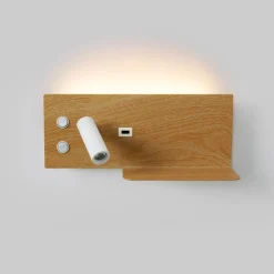 Pack x 2 - Aplique de pared para lectura con puerto USB 