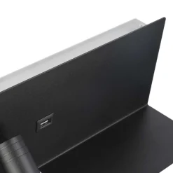 Pack x 2 - Aplique de pared para lectura con puerto USB 