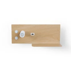 Pack x 2 - Aplique de pared para lectura con puerto USB 