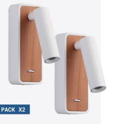 Pack x 2 - Aplique de pared para lectura