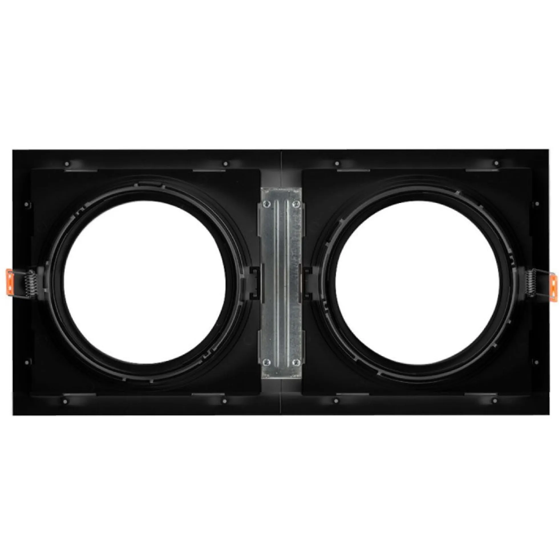 Pack x 2 - Aro downlight cuadrado tipo cardan para bombilla QR111 o AR111 - Corte 155 x 155 mm