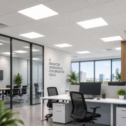 Pack x 10 - Panel LED empotrable Backlit 60x60cm - 40W - 100lm/W - Driver flicker free - UGR19 - IP40