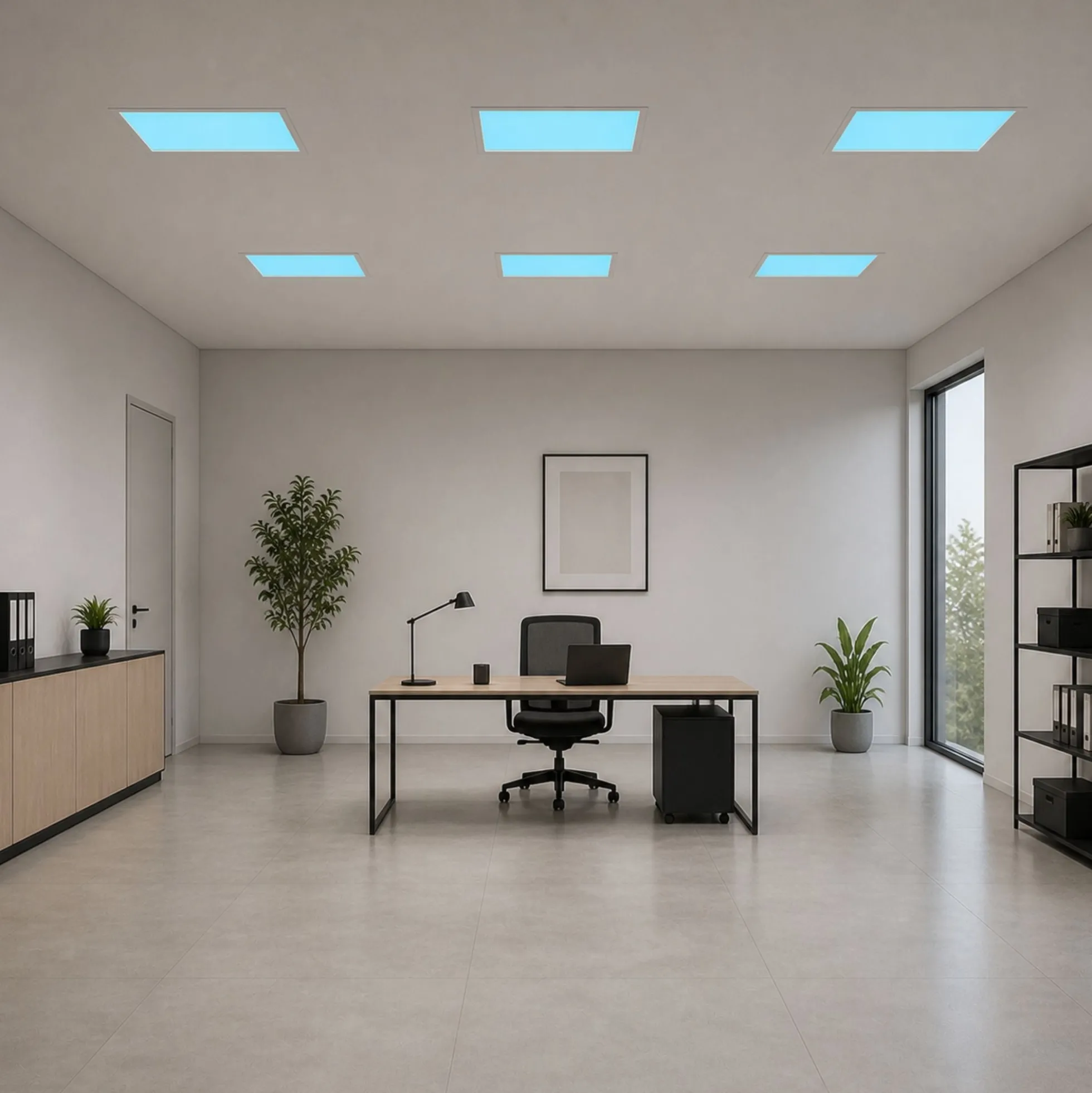 Panel Blue Skylight efecto cielo "SKYWIN SR" - Slim - Daylight - 45W - 60x30cm